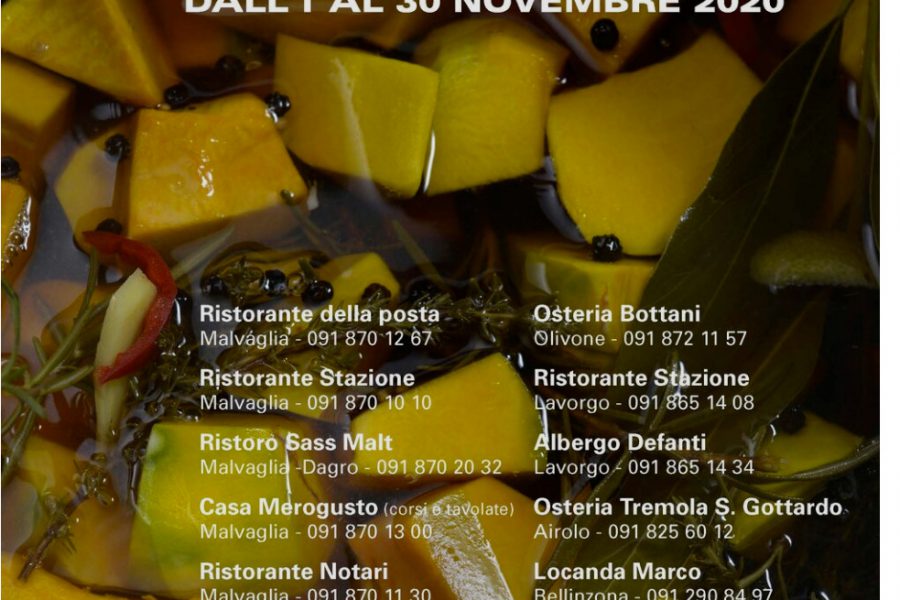 Rassegna gastronomica della zucca