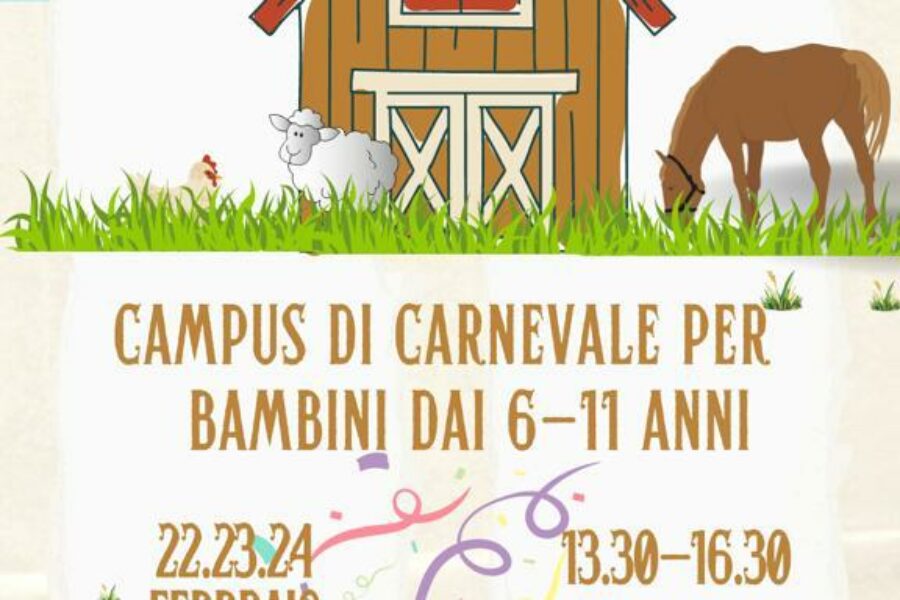 22-24 febbraio – Carnevale in fattoria