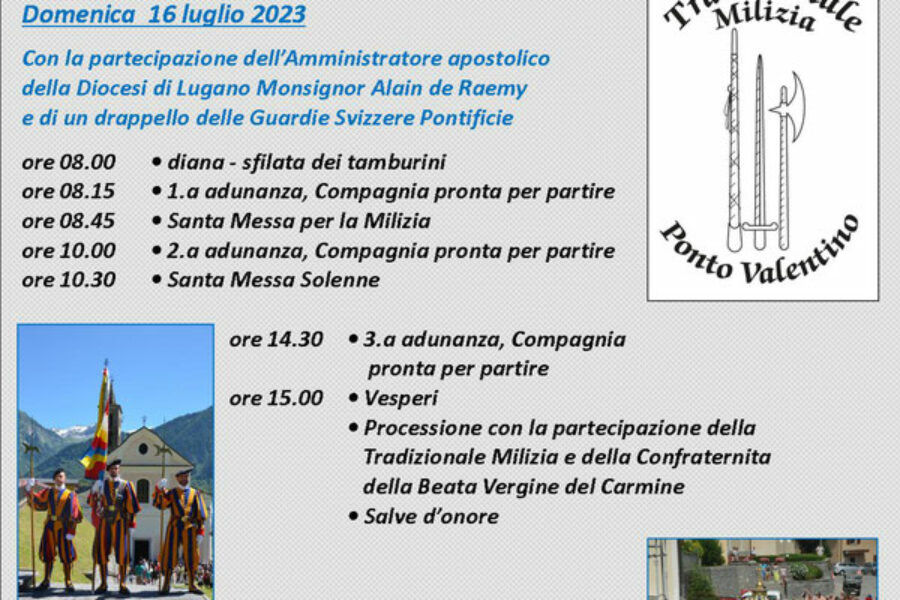 15-17.07 – Festa della Madonna del Carmelo