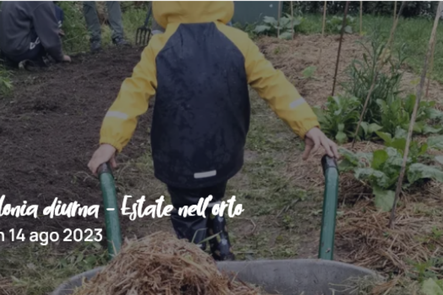 14.08 – colonia diurna “Estate nell’orto”