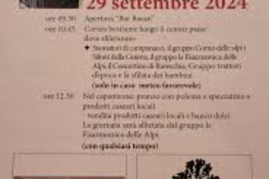 29.09 – sagra del paese