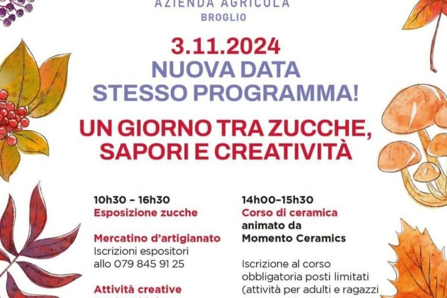 3 novembre – Festa d’autumma in fattoria Erst