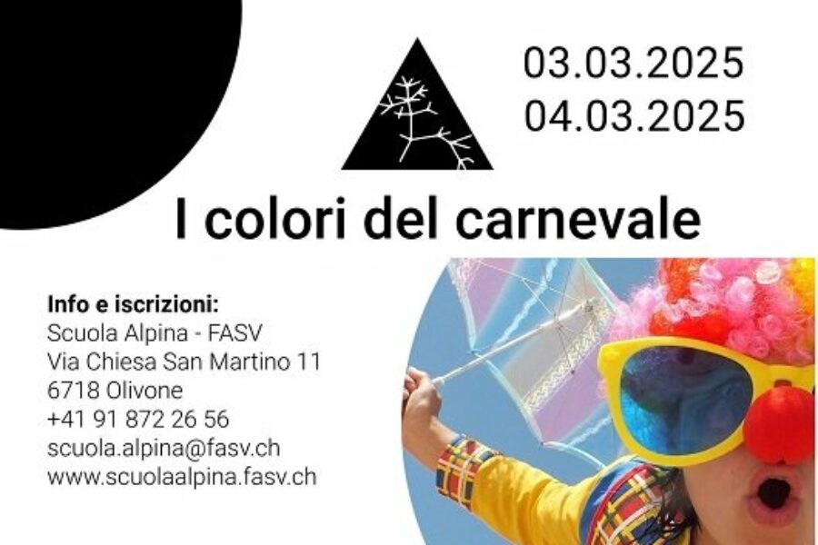3 e 4 marzo – I colori del carnevale
