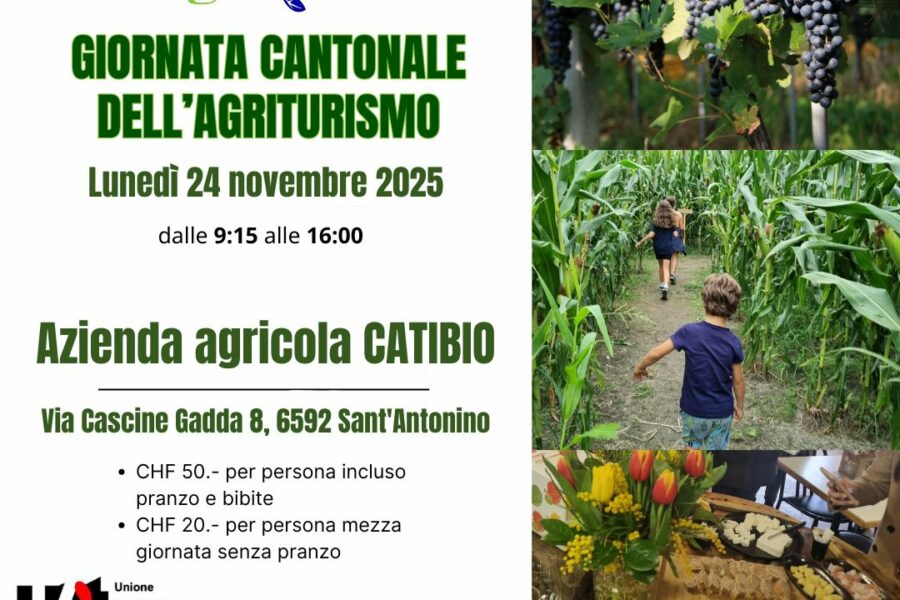 24.11 – Giornata cantonale dell’agriturismo